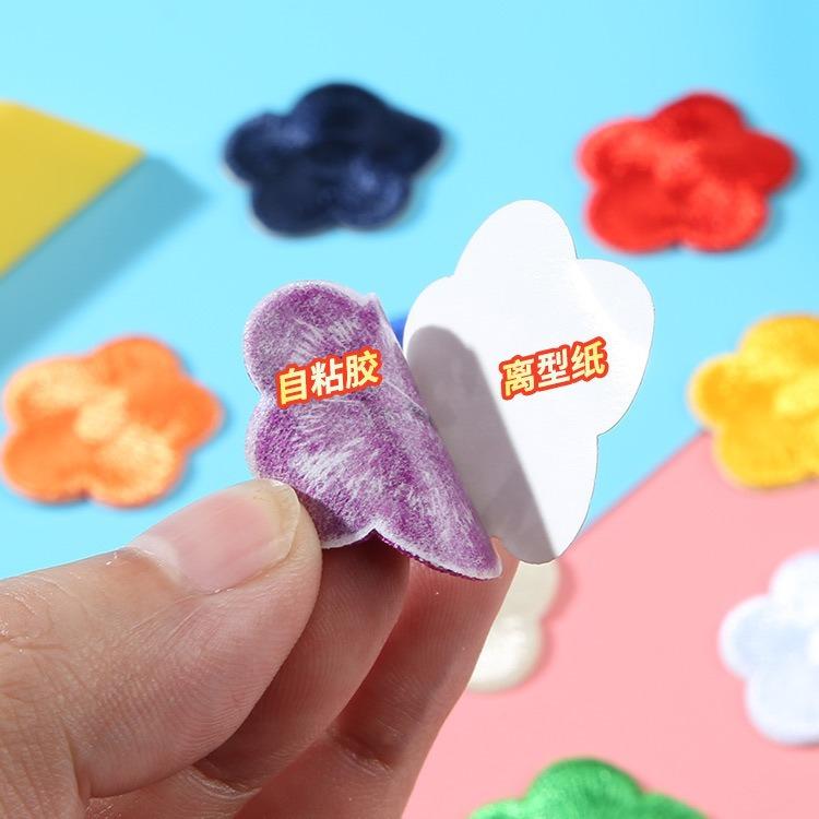 Наклейка на ткань «Три цветка любви» в китайском стиле, вышитая нашивка, наклейка на одежду, куртку, брюки, дырки, самоклеящаяся, без следов, субсидия на ремонт