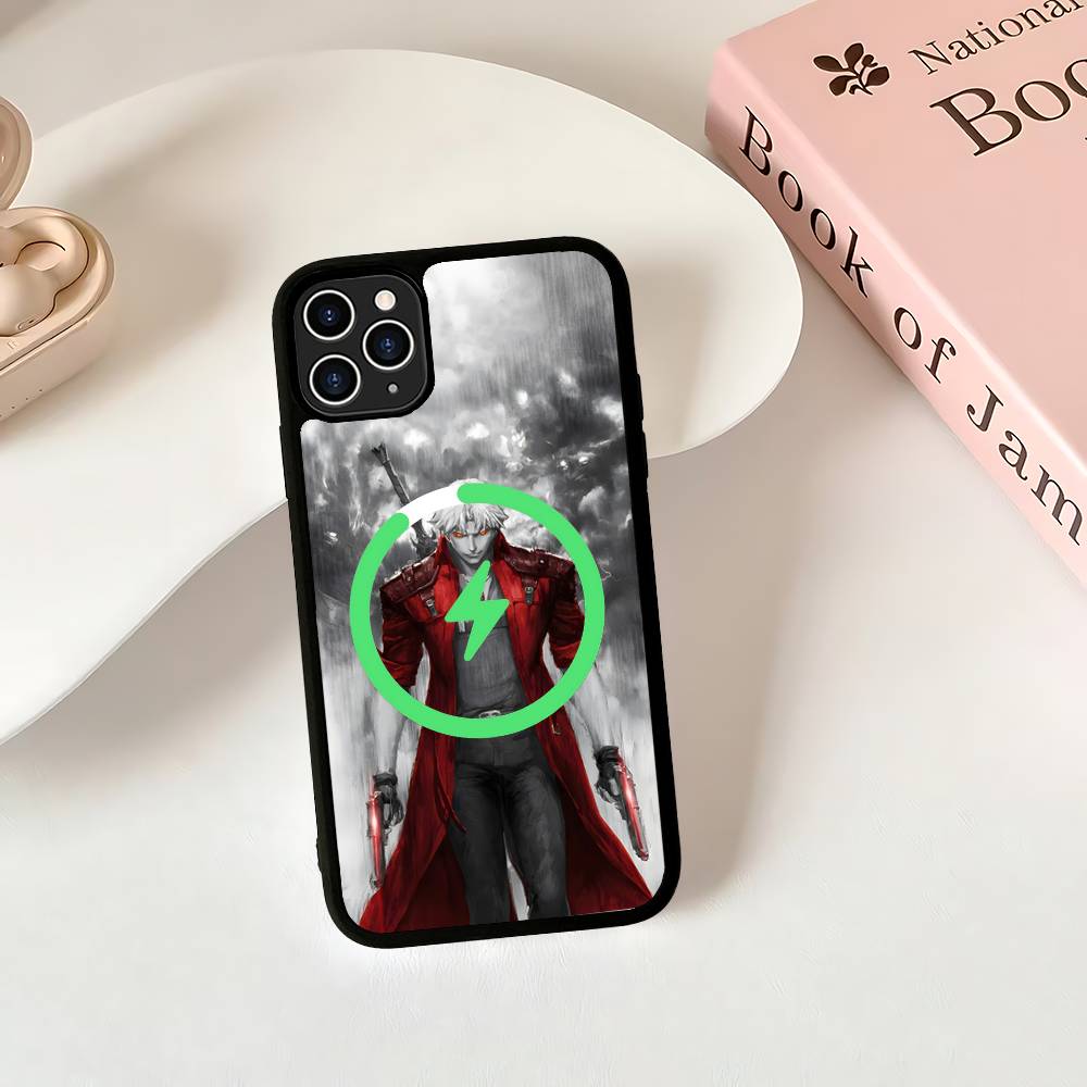 Classic Action Game D-Devil M-May C-Cry Magnetic Wireless Phone Case For IPhone 17 16 15 14 Plus 13 12 11 Pro Max