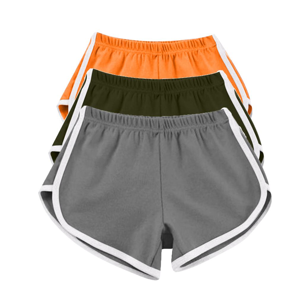 Trendy Avant-garde Hot Shorts Low Waist Thin Versatile Comfortable Sexy Legs Long Beach Yoga Sports Shorts