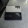 Matte Magnetic Fold Stand Bracket Case For Samsung S25 Ultra S24 FE S26 S23 S26 Ultra for Magsafe Wireless Charge Cover