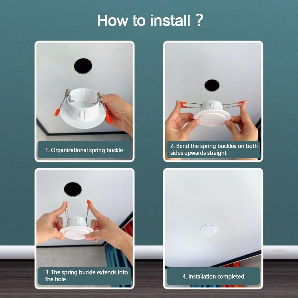 Креативная пластиковая заглушка для отверстия в стене, круглая, разных размеров, заглушка для отверстия от кондиционера, защелкивающаяся, декоративная