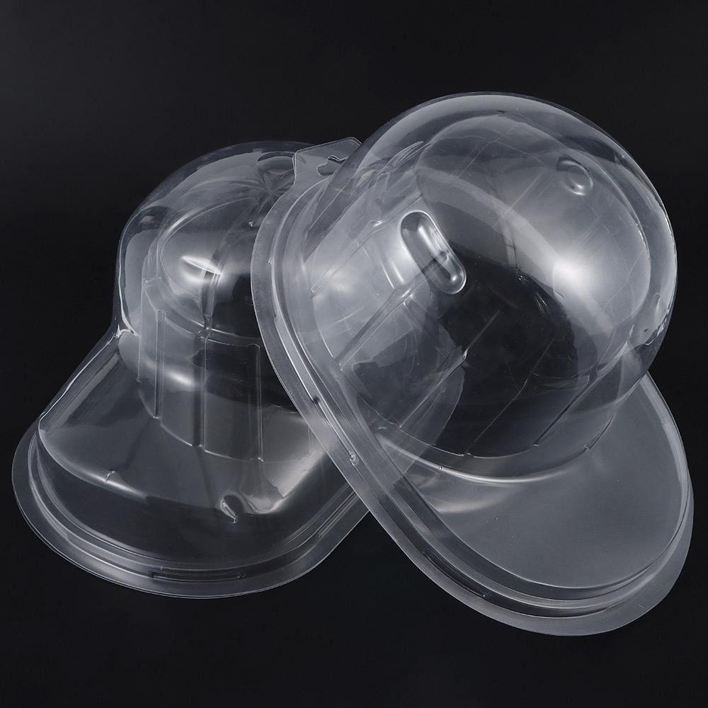 Curved Brim PVC Hat Storage Box Transparent Hat Display Case New Flat/Convex Hat Protector Case