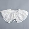 Double Layers Fake Collar Shawl Women Sweet Shirt Detachable Collar Shoulder Wraps Girls Summer False Collar Decorative