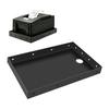 Printer Tray Thermal Printer Stand Space-Saving Stainless Steel Shelf Cable Management Durable Waterproof Rack for POS KDS Printers