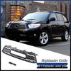 09-11 Toyota Highlander Центральная сетчатая решетка переднего бампера на замену
