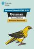 The Pearson REVISE Edexcel GCSE (9-1) German Revision Workbook: For 2024 and 2025 Assessments and Exams Book