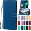 Leather Wallet Flip Case For iPhone 14 Pro Max 14 Plus iPhone 14 Soft Back Cover With Card Holder