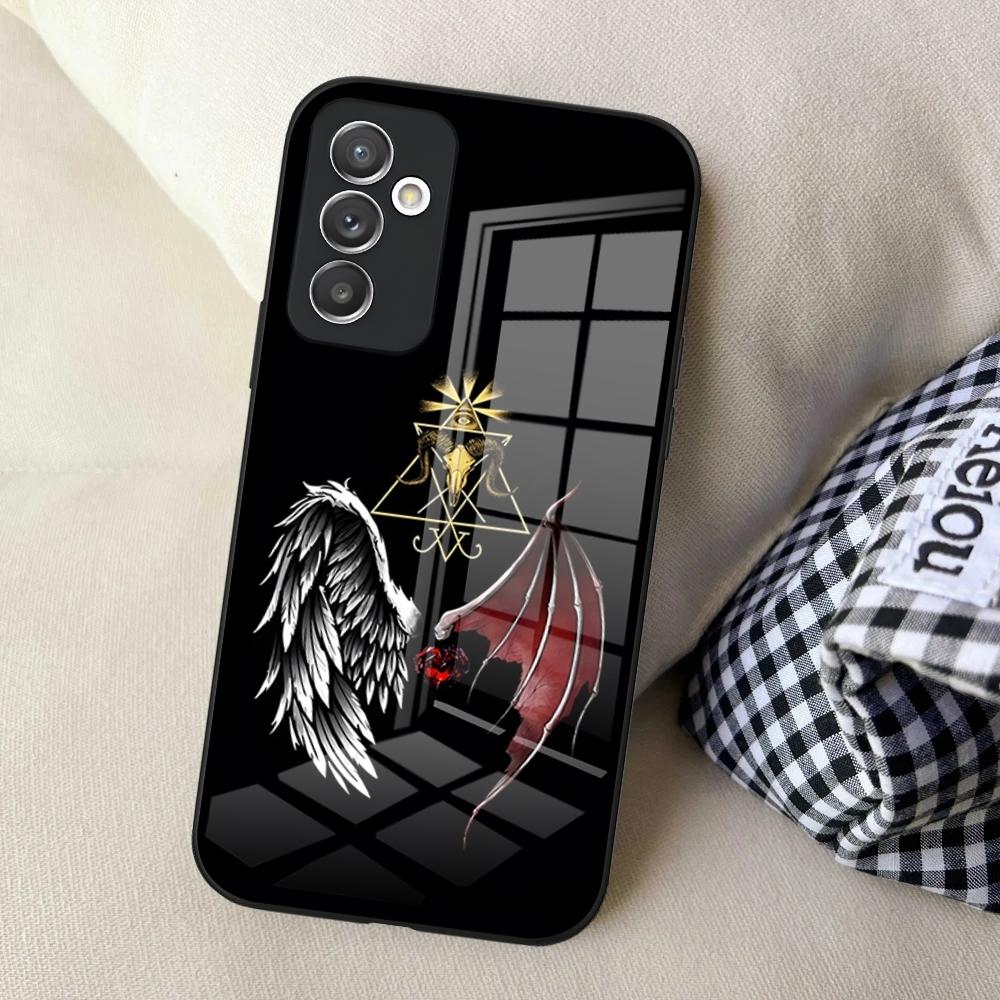 Чехол для телефона D-Diablo 4 для Samsung S24 Ultra S23 S22 S20 Fe S21 Plus Galaxy A54 A34 A24 A53 M54 Note 20 Стеклянная крышка
