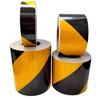 5cm/10cm/15cm/20cm*5m Reflective Tape Yellow-Black Left Or Right Twill Waterproof Safety Warning Self-adhesive Reflector Sticker