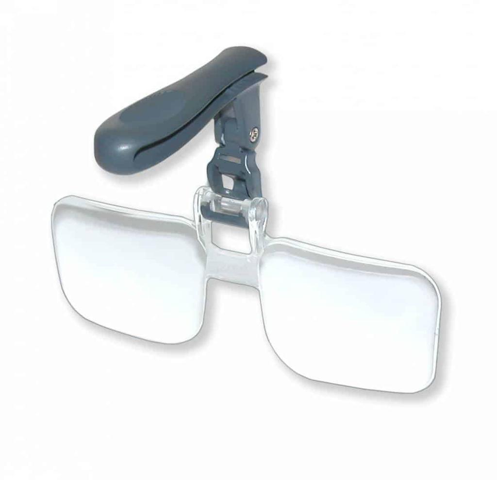 Carson 2x Hat Degree Clip-on Magnifier, +4.00 Diopter, CARSON-VM-12