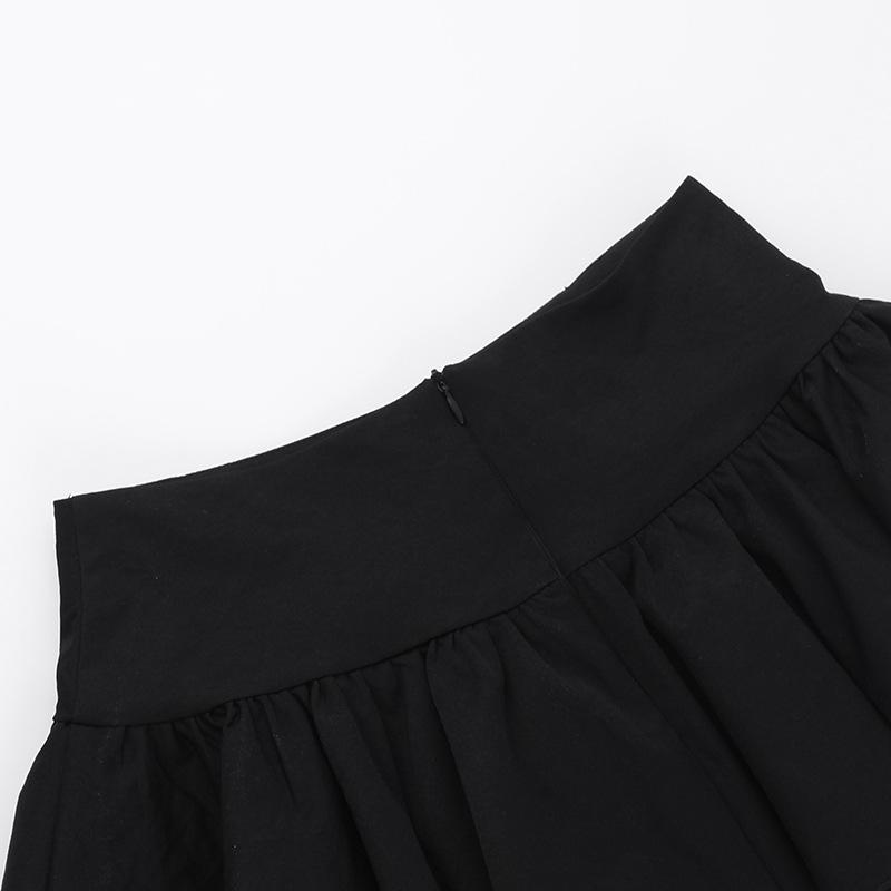 AltGoth Streetwear Темно-готическая юбка-торт Женская винтажная юбка Y2k Cyber Punk с вышивкой крестом Кружевная лоскутная юбка-бандаж Клубная одежда