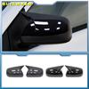 Для Toyota Corolla 2007-2013 Vios Yaris Sedan P90 2008-2013 автомобильные зеркала заднего вида, чехлы из АБС-пластика, углеродное волокно, черный блеск