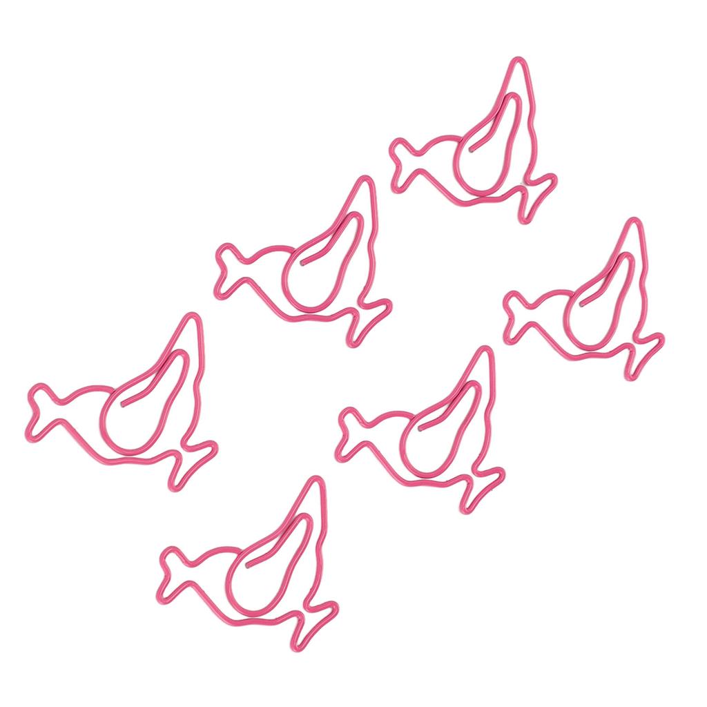 100 шт. скрепки для бумаг для цыплят, яркие цвета, скрепки для бумаг с животными, водонепроницаемые, нержавеющие, многоразовые, железная проволока Cu