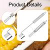 1 Corn Stainless Steel Thresher Cob Kitchen Gadget Multifunctional Accessory Ergonomic Handle
