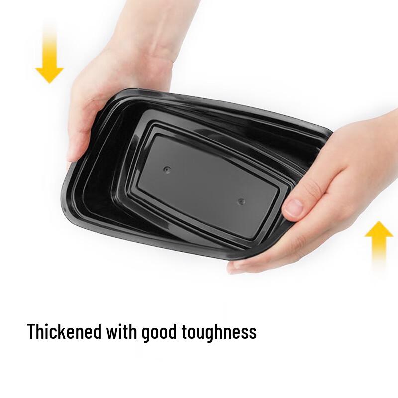 Rectangular PP Disposable Food Containers