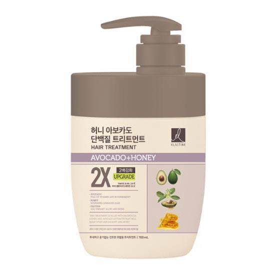 Эластин Мед Авокадо 2X Протеиновый Шампунь 1100 мл / Лечение 700 мл 2 вида (выберите 1)
