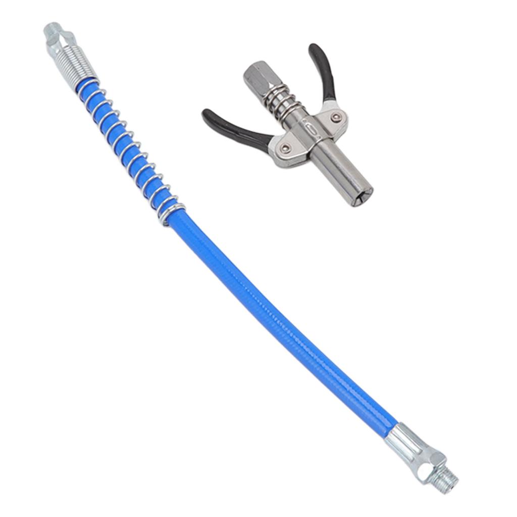 Смазочный инструмент Соединительная муфта Электрическая ручная масляная насадка высокого давления Двойной зажимной зажим для смазки