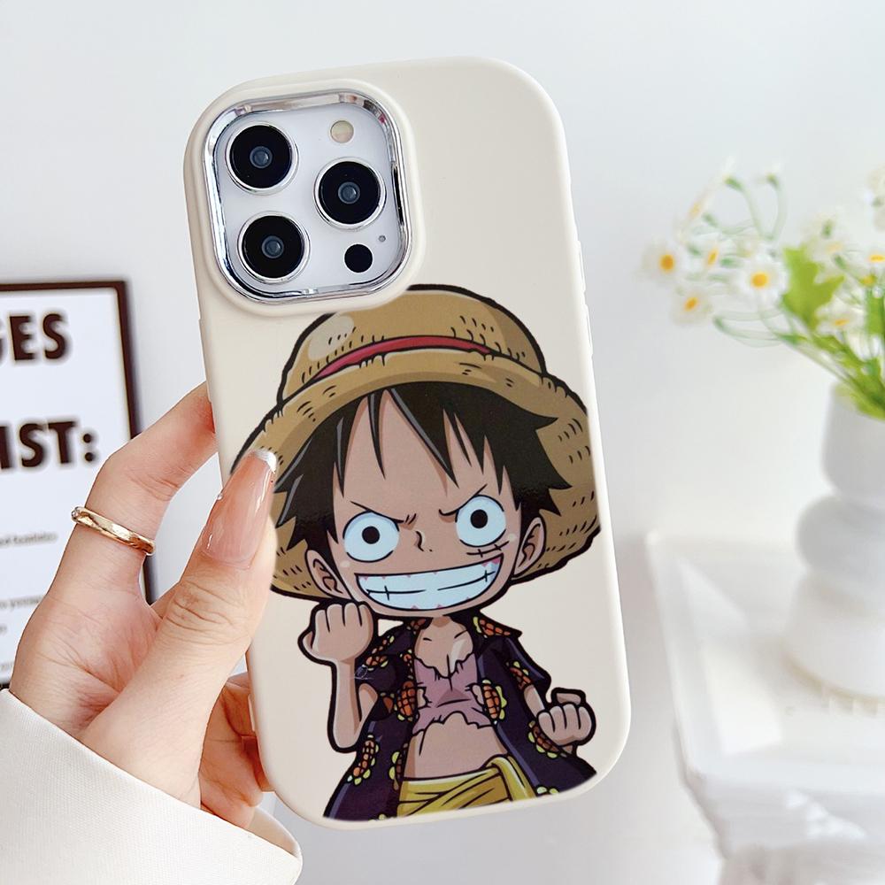 LZ28 One Piece Luffy Gear 5 Soft Phone Case for Samsung S24 Ultra S23 Plus S21 FE A16 A54 A34 A05s Infinix Hot 40 30i Lens Protection Shockproof Cover