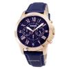 Мужские часы Grant Chronograph с синим кожаным ремешком FS4835