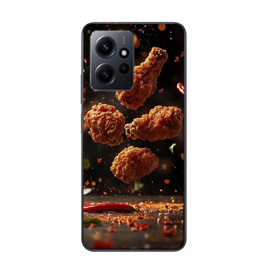 Чехол для телефона Food Fries Beer Cheese Sushi Cookie для Redmi 12 13C 12C 15C 9 10 10C Note 13 Pro Plus 14 15 Pro 9T 9C 9A TPU Мягкий Co