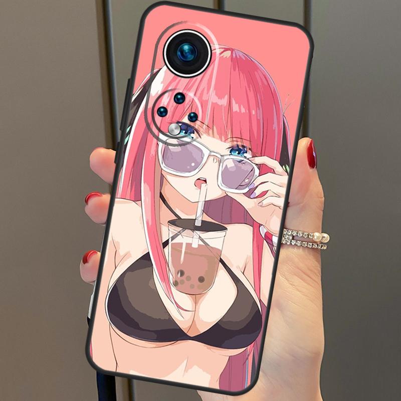 Чехол Itsuki Nino Yotsuba Nakano для Honor 50 Lite, чехол для Huawei P20 P30 P40 Pro Nova 9 5T P Smart 2021 8X 9X 10i