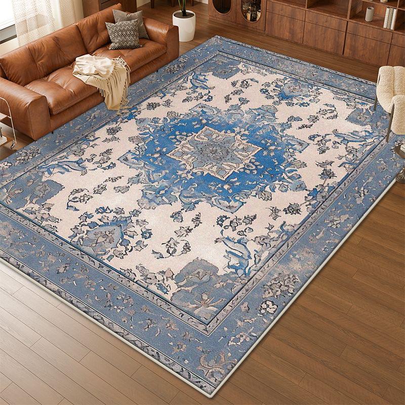 Bohemian Non-slip Large Rugs for Living Room Customizable Easy Clean Study Decoration Carpet Fluffy Sofa Tables Mat Washable