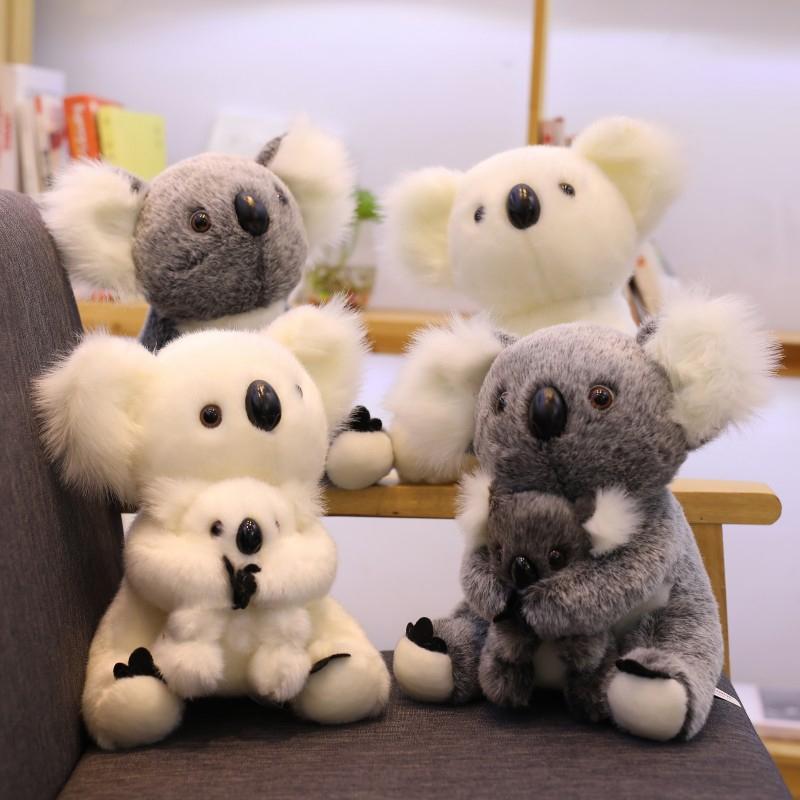 21cm Kawaii Koala Plush Baby Toys Koala Bear Stuffed Soft Doll Kids Lovely Gift For Friends Girls Baby Parent-Child Toys