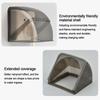Self-Adhesive Socket Waterproof Box Wall-mounted Protection Socket Rainproof Cover Box  Wall