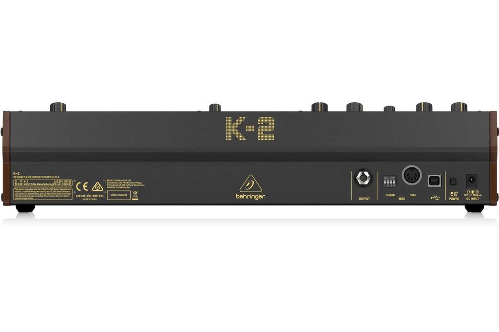 Behringer Analog Synthesizer Semi-Modular K-2