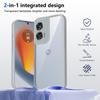 For Motorola Moto G85 XT2427-3 Case Plating Bumper Shockproof Clear Back Cover Hard Matte Phone Case for Moto G85 MotoG85 XT2427