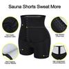 Женские спортивные штаны для сауны, утягивающие шорты с высокой талией, компрессионные термокапри, леггинсы для тренировок, формирователь тела, стройнее корректирующее белье