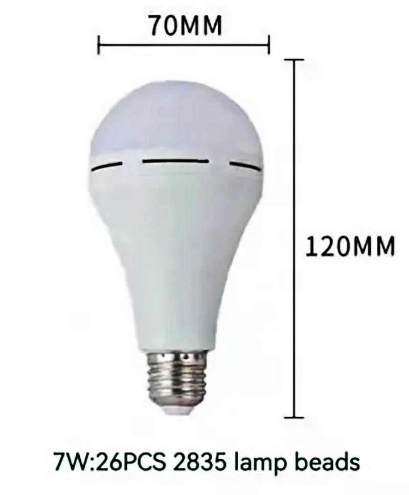 7 Вт/9 Вт/12 Вт/15 Вт светодиодная аварийная лампа ручная зарядка энергосберегающая лампа бытовая аварийная лампа при сбое питания