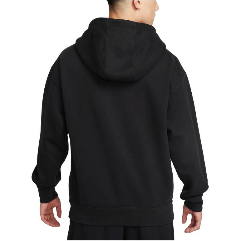 Nike Толстовки Мужские Черные С Капюшоном Умеренная Обычная FQ6898-010