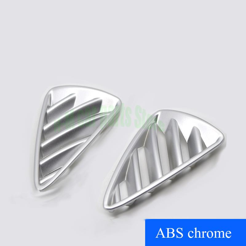 Для Mazda CX-3 CX3 2017 2018 хромированные аксессуары, вентиляционная панель для кондиционера, накладка, внутренние детали, карбон