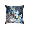 Housse De Coussin - Inoa - 40 X 40 Cm - Polyester Velours - Motif Doré - Finition Zip
