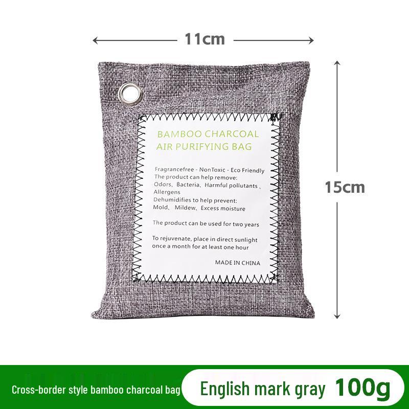 Универсальные мешки с бамбуковым углем: Дезодоратор для дома, автомобиля и гардероба, удалитель формальдегида