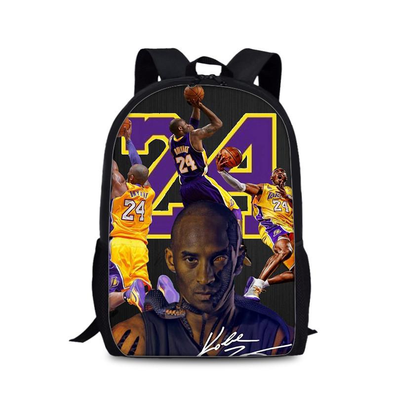 Школьный рюкзак Kobe Bryant из нейлона для повседневного использования и занятий спортом