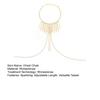 Rhinestone Chest Chain Necklace Sexy Tassel Design Adjustable Length Sparkling Body Necklace Daily Wear Jewelry