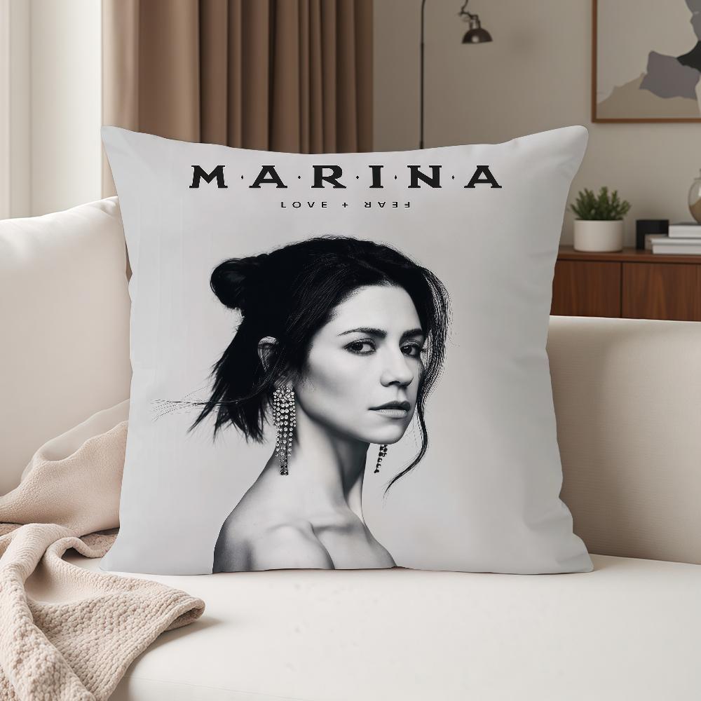 Singer MMarina Princess Of Power Pillow Case Suitable For Bedrooms Living Rooms Cars Home Decoration