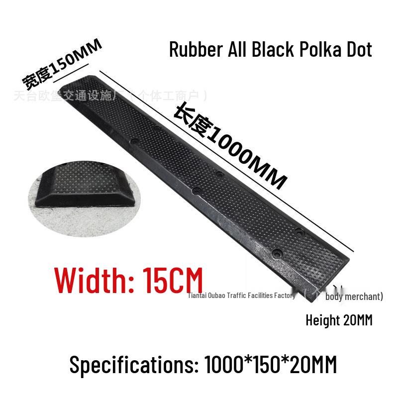 Немоторизованная полоса Мини-лежачий полицейский и Противоскользящая полоса для велосипедов и пешеходов