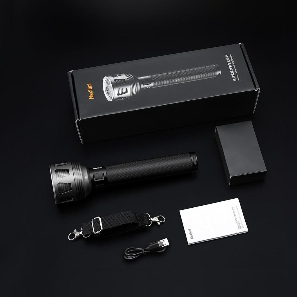 Nextool Фонарик 3600лм 450м Водонепроницаемый IPX7 10000мАч Перезаряжаемый через USB Поисковый фонарь Светодиодный аварийный свет Для кемпинга на открытом воздухе
