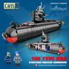 Compatible Military Submarine Model Building Blocks Toy for Kids