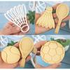 Sports Ball Baking Cutter Non-Toxic Easy Demold Rugby Tennis Football Shaped Mold for Kids Baking Class Activity