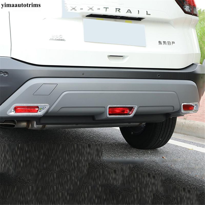 Хромированные аксессуары из АБС-пластика для Nissan X-Trail X Trail / Rogue T33 - 2025 Накладки на ручки дверей, накладки на омыватели фар, накладки на зеркала, накладки на противотуманные фары