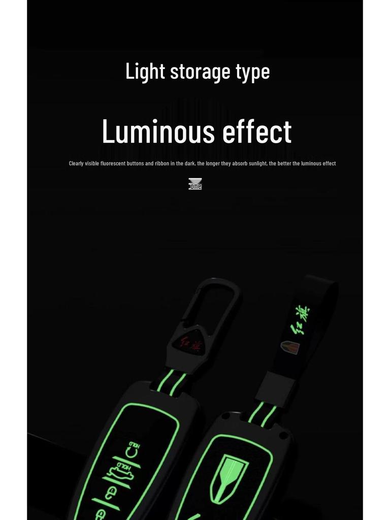 Compatible with older Hongqi HS5 key covers, H9 models, and 2022 Hongqi HS7 high-end car protective covers and buckles.