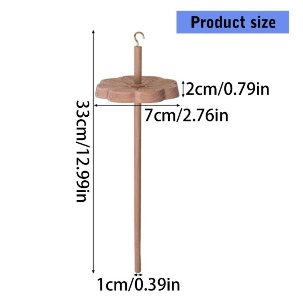 Швейные принадлежности Ручная резьба Моталка для пряжи Ручная работа Веретено Веретено для прядения Практичное Веретено Домашнее