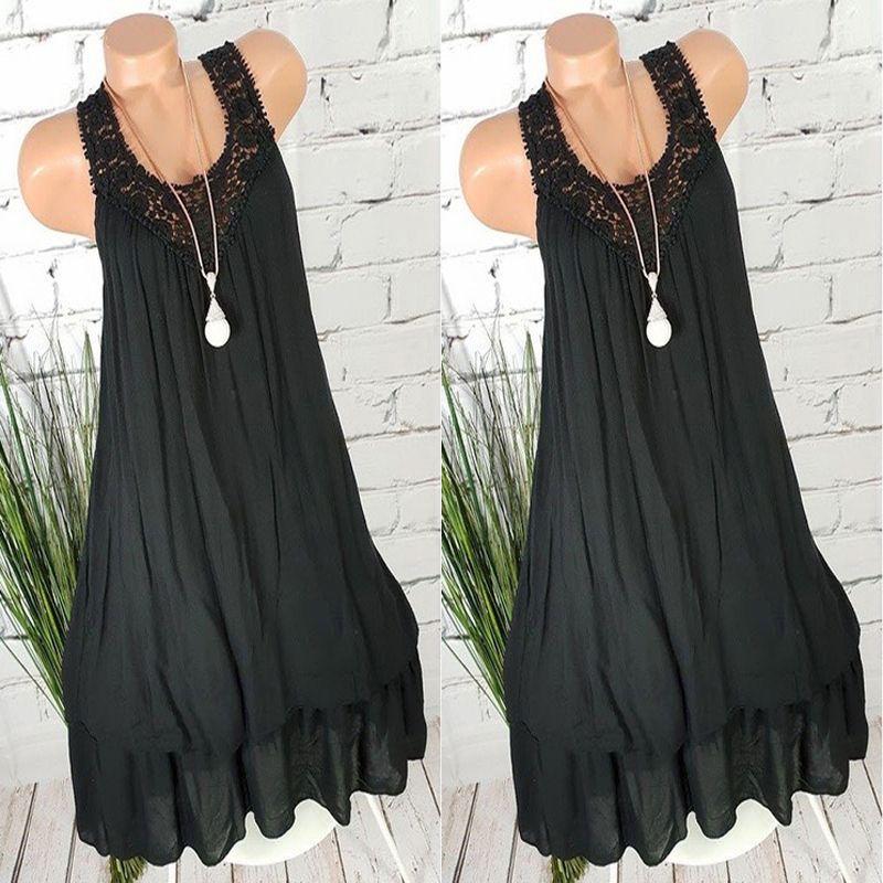 Womens Plus Size Summer Sleeveless Loose Vest Tops Blouse With Timeless Design