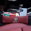 Car Seat Gap Organizer Auto Seat Crevice Side Pocket Storage Box For Alfa Romeo giulietta 159 mito giulia stelvio 147 AccessorieLR1 