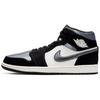 Кроссовки унисекс Air 1 Mid SE Satin Smoke Grey Black Sail 852542-011
