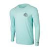 Mens Quick-Dry UV Protection Fishing T-Shirt Long Sleeve Crew Neck Breathable Sportswear Outdoor Angling Summer Fall